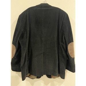 Lauren Ralph Lauren Men Blazer Coat Corduroy Sport Jacket 48R Elbow Pads Vintage